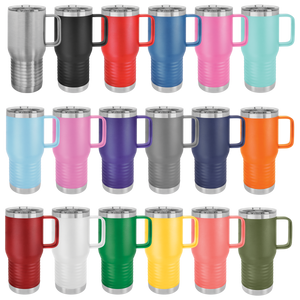 Polar Camel 20 oz. Travel Mug with Slider Lid