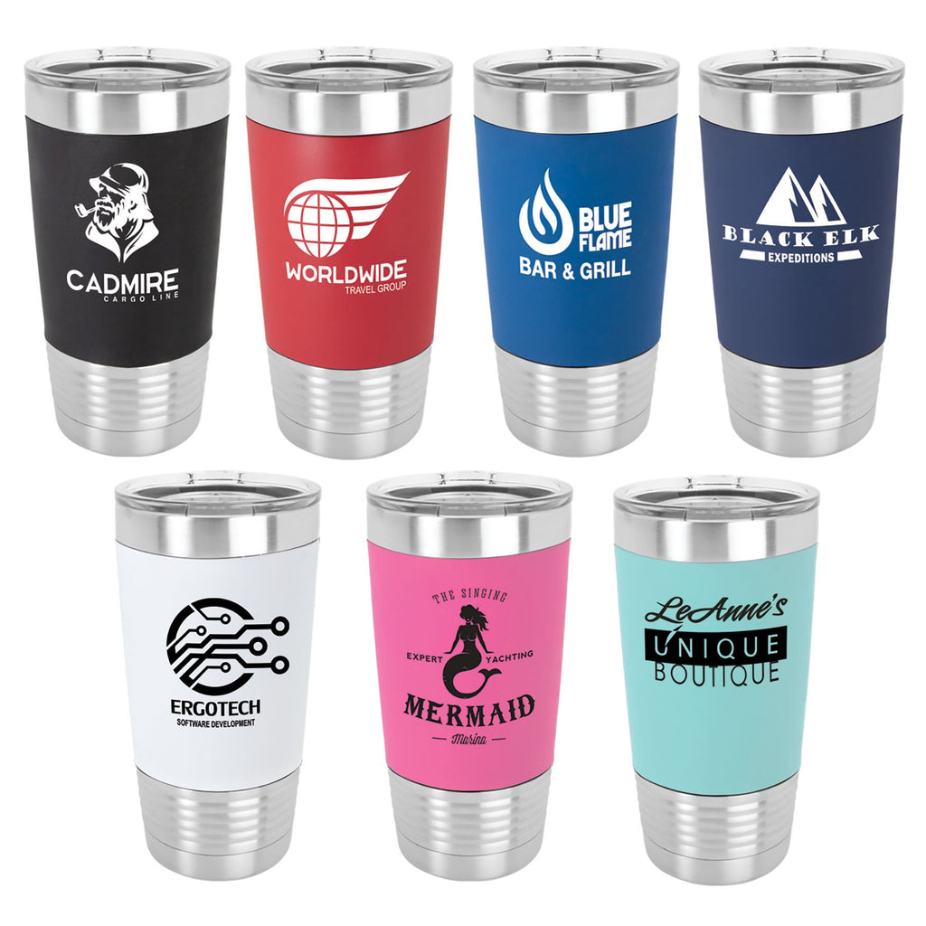 Polar Camel 20 oz. Silicone Grip Tumbler