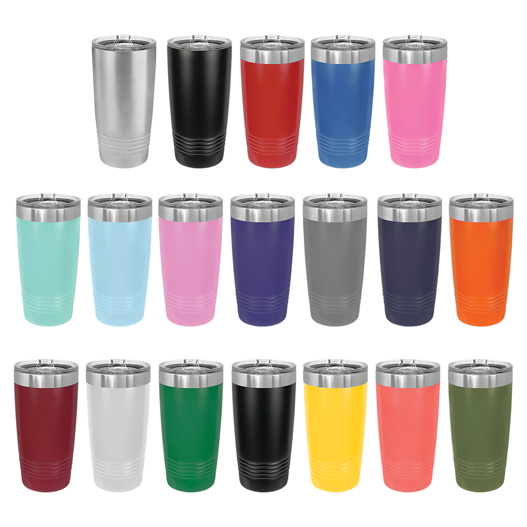 Polar Camel 20 oz. Ringneck Tumbler with Slider Lid