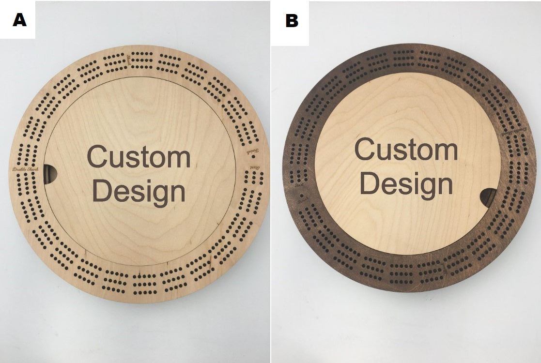 Custom Design Cribbage Board