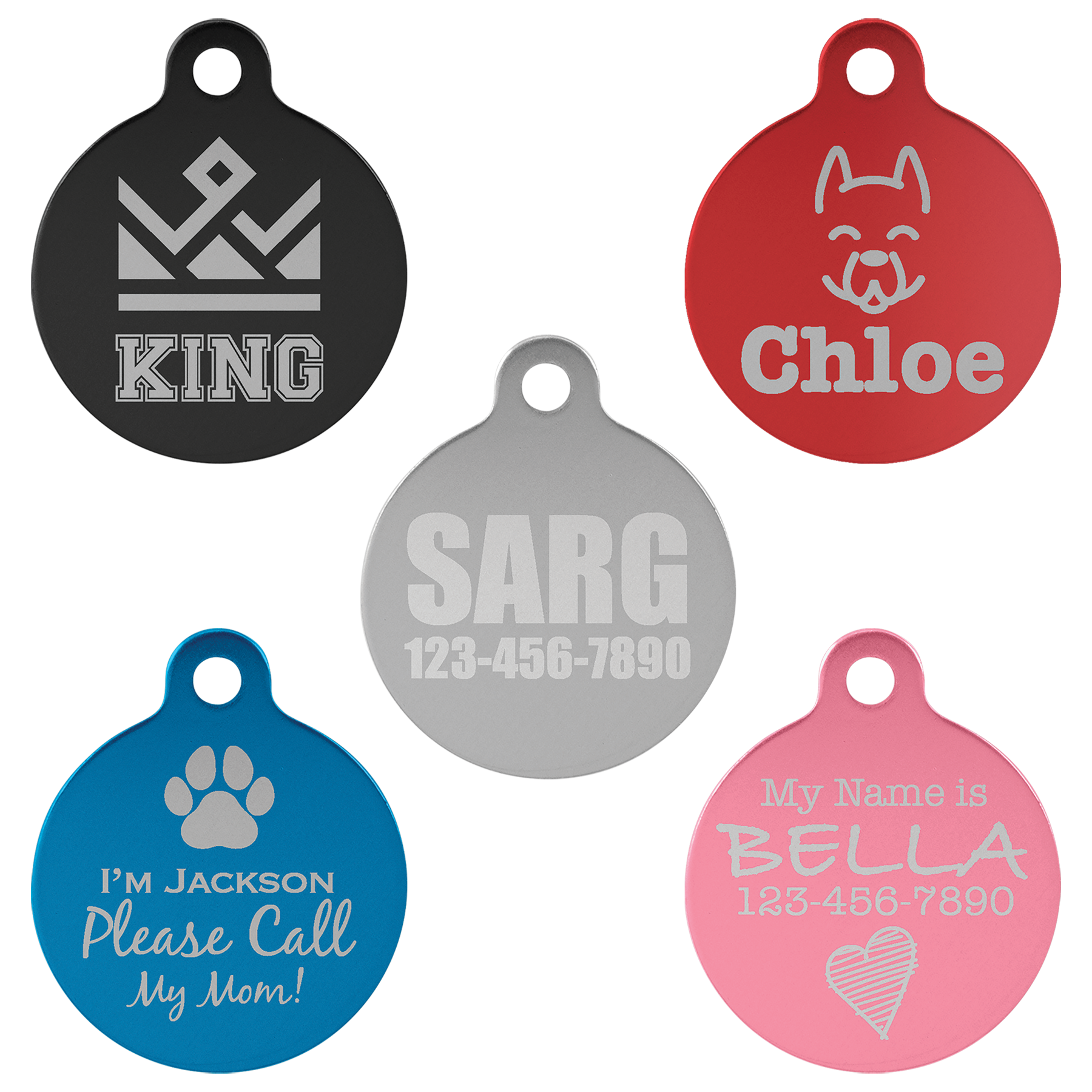 Pet collar Tag